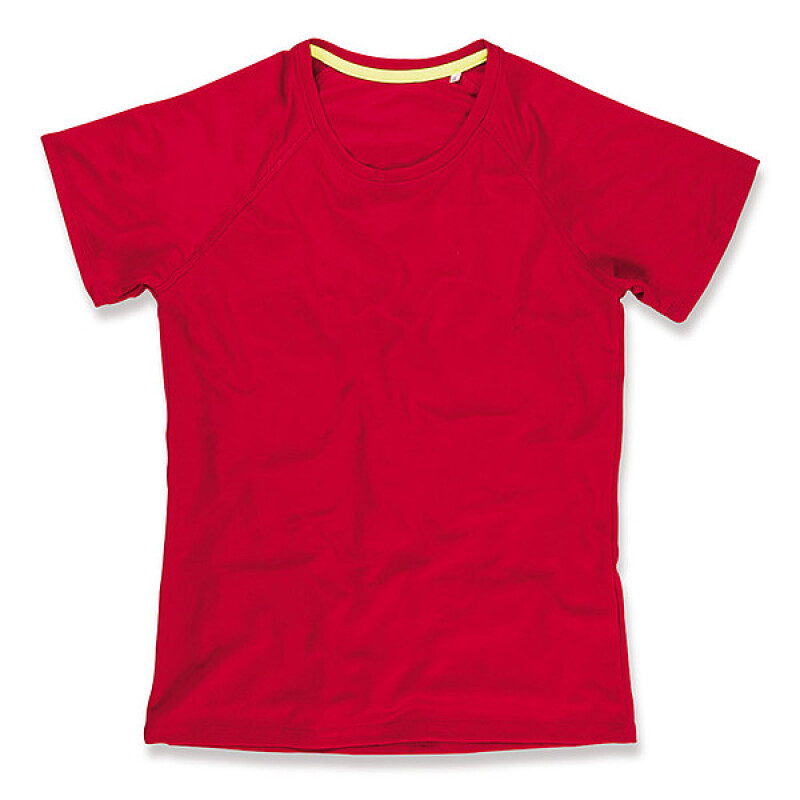 Funkční tričko STEDMAN ACTIVE 140 RAGLAN WOMEN červená S