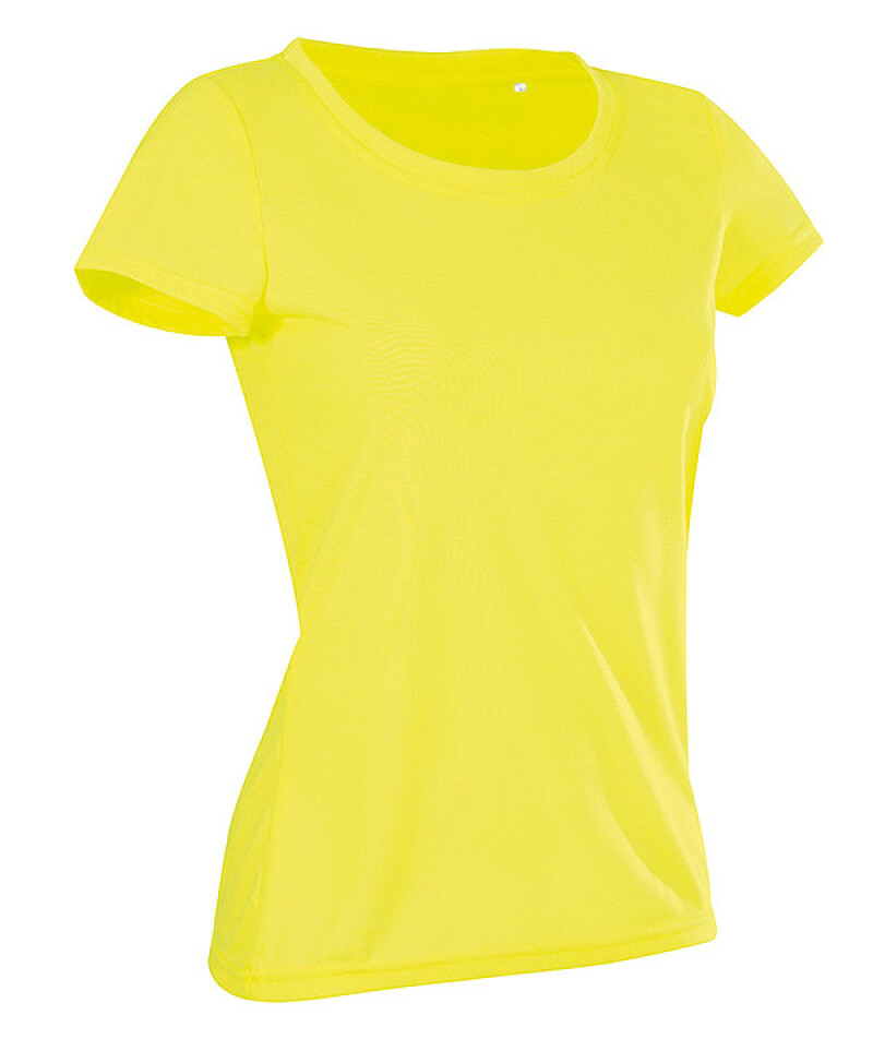 Tričko STEDMAN ACTIVE COTTON TOUCH WOMEN reflexní žlutá S