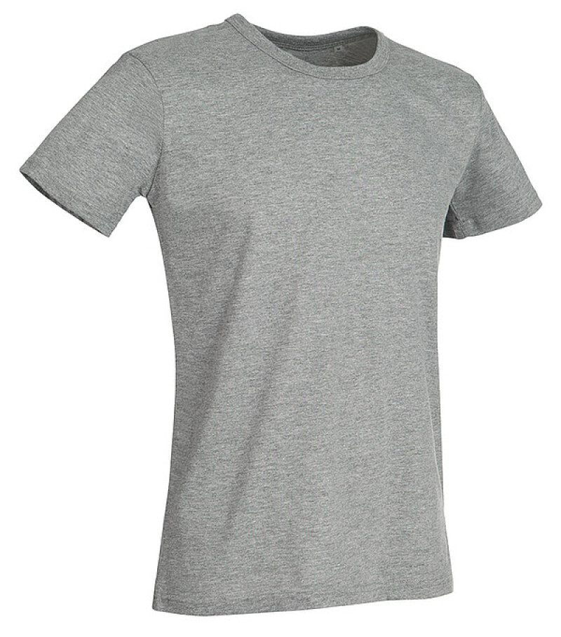 Tričko STEDMAN STARS BEN CREW NECK tmavě šedý melír XXL