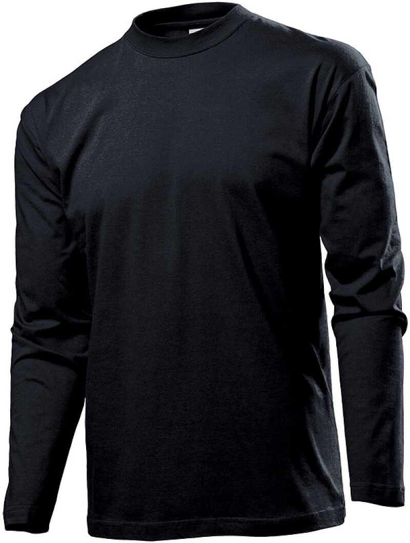 Tričko STEDMAN CLASSIC LONG SLEEVE MEN černá XXL