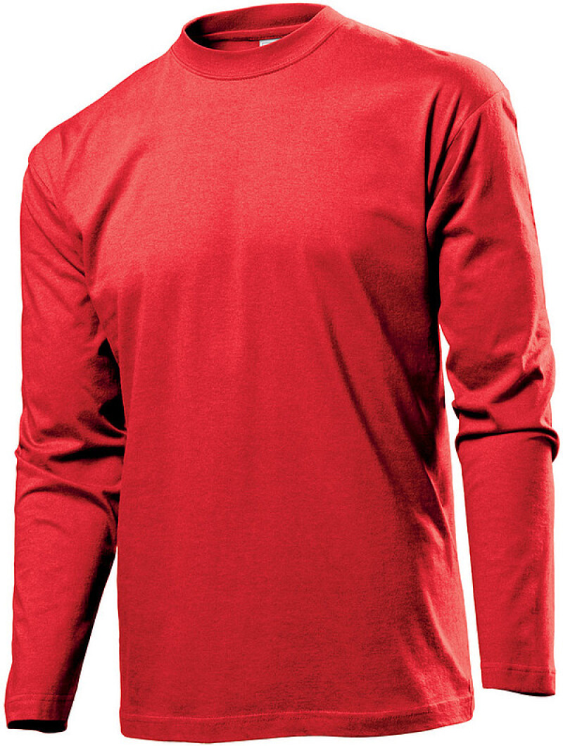 Tričko STEDMAN CLASSIC LONG SLEEVE MEN červená L