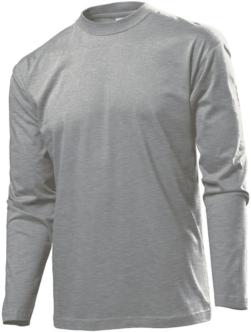 Tričko STEDMAN CLASSIC LONG SLEEVE MEN tmavě šedý melír S