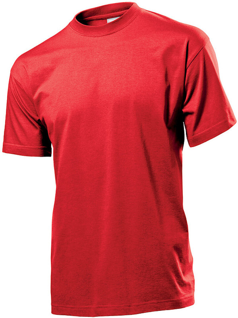 Tričko STEDMAN CLASSIC MEN barva červená XXXL
