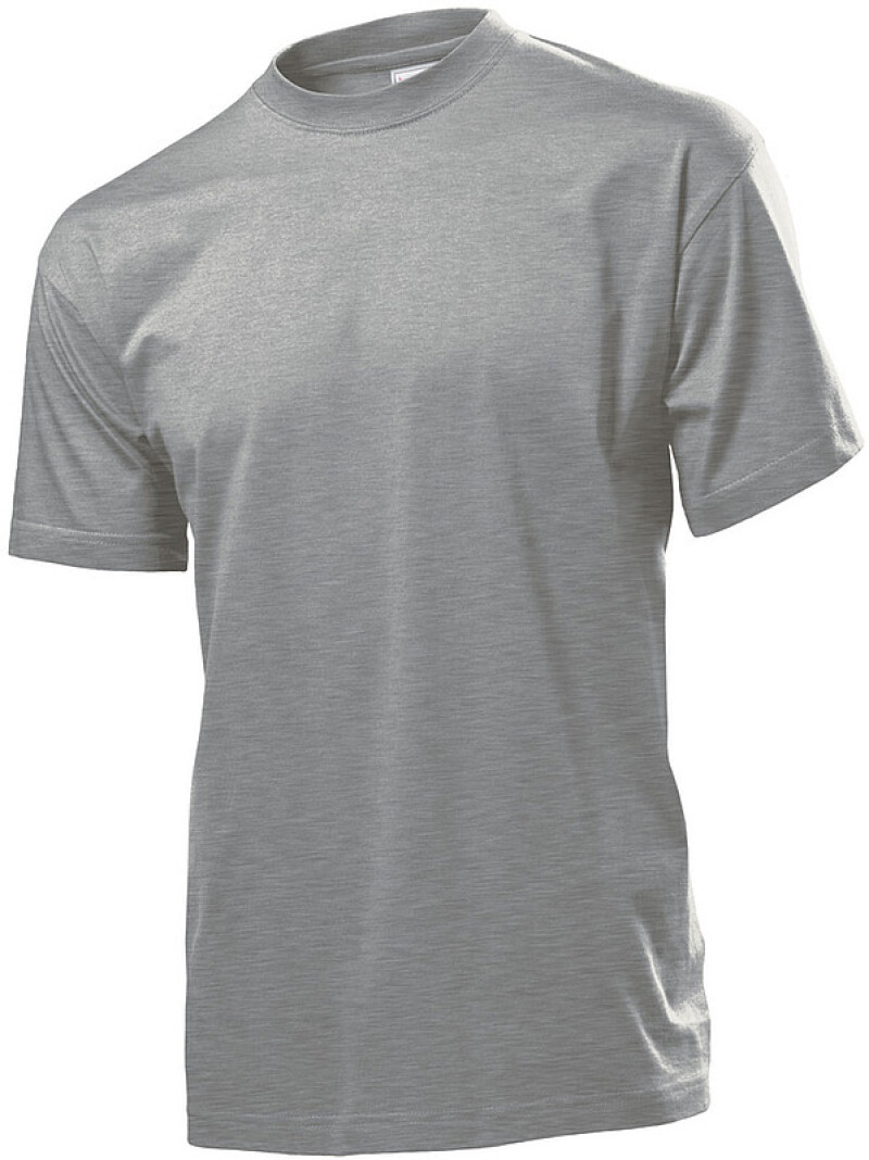 Tričko STEDMAN CLASSIC UNISEX barva tmavě šedý melír L