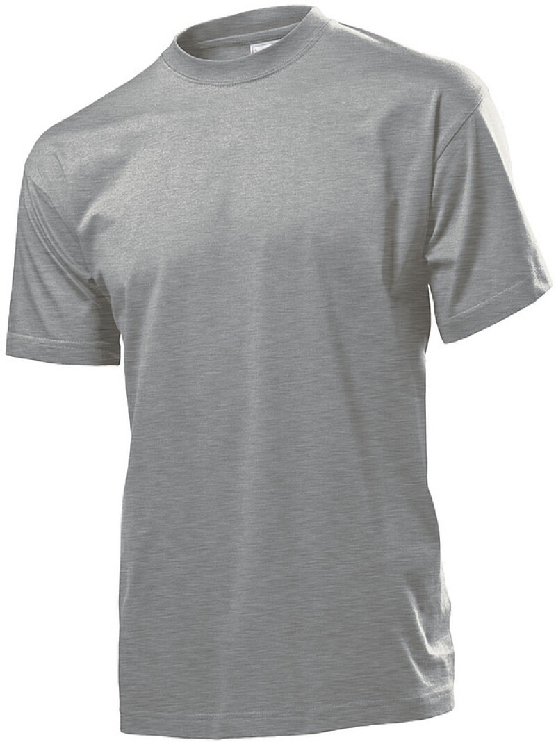 Tričko STEDMAN CLASSIC UNISEX barva tmavě šedý melír XL
