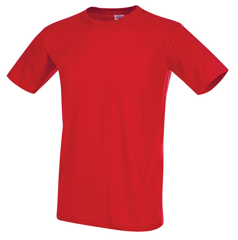 Tričko STEDMAN CLASSIC-T FITTED MEN červená XL