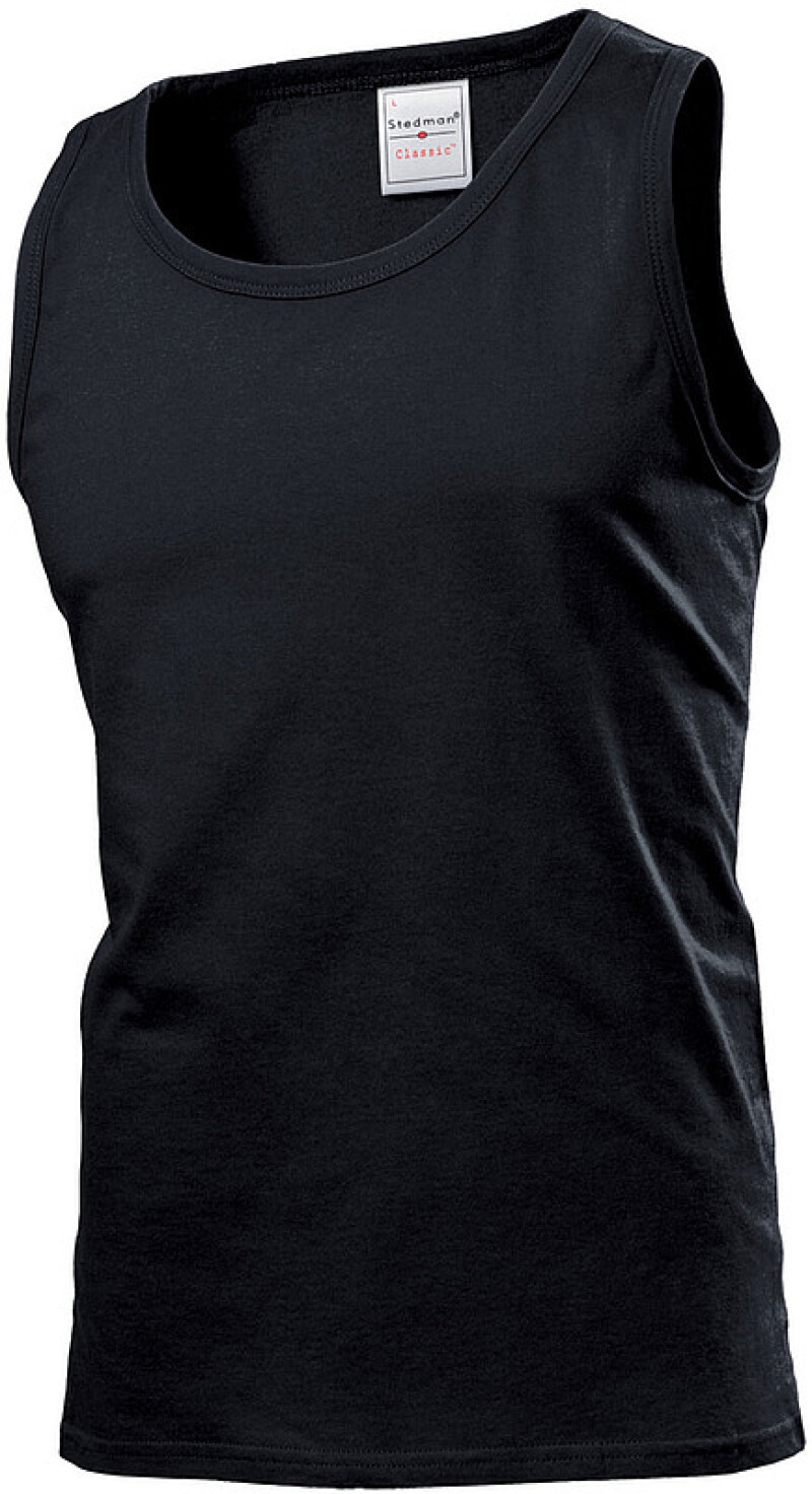 Tričko STEDMAN CLASSIC TANK TOP MEN černá XXL