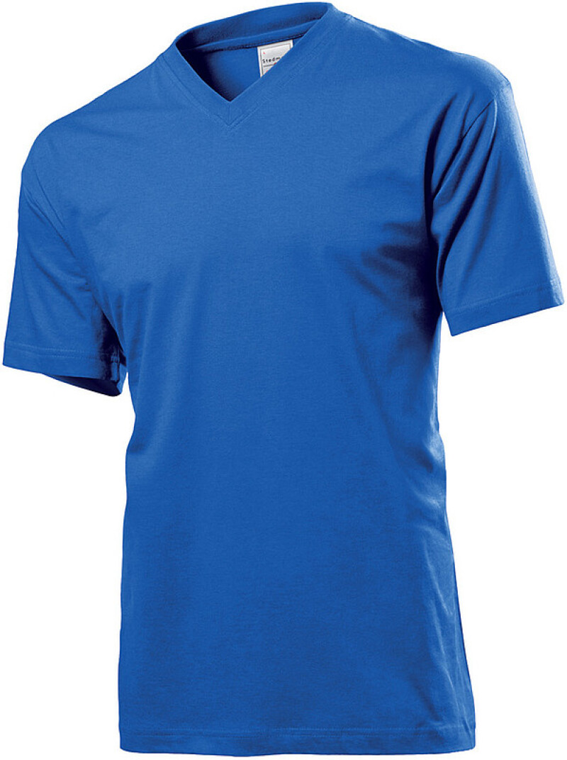 Tričko STEDMAN CLASSIC V-NECK královská modrá XXL