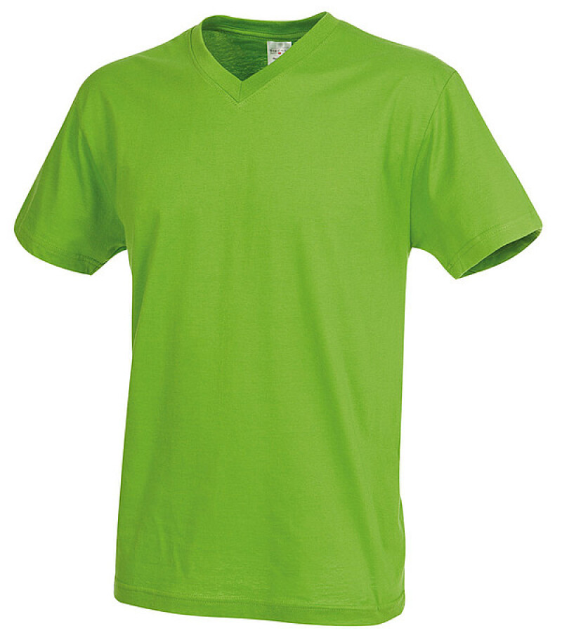 Tričko STEDMAN CLASSIC V-NECK jasně zelená XL