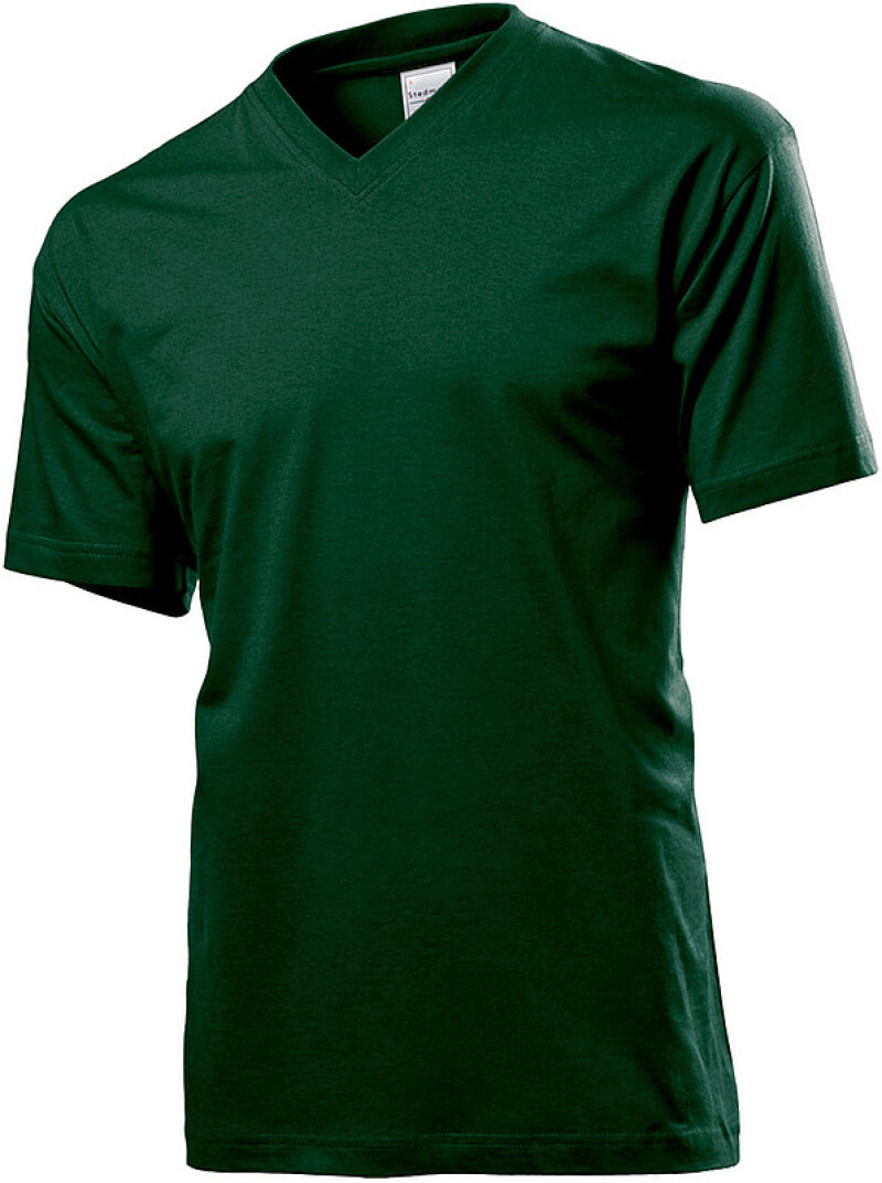 Tričko STEDMAN CLASSIC V-NECK tmavě zelená L
