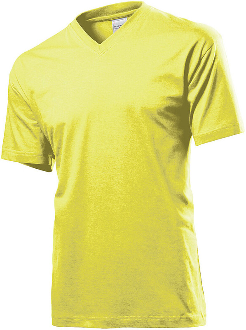 Tričko STEDMAN CLASSIC V-NECK světle žlutá M
