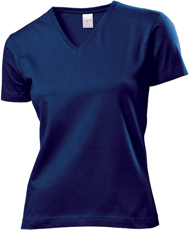 Tričko STEDMAN CLASSIC V-NECK WOMEN námořní modrá M