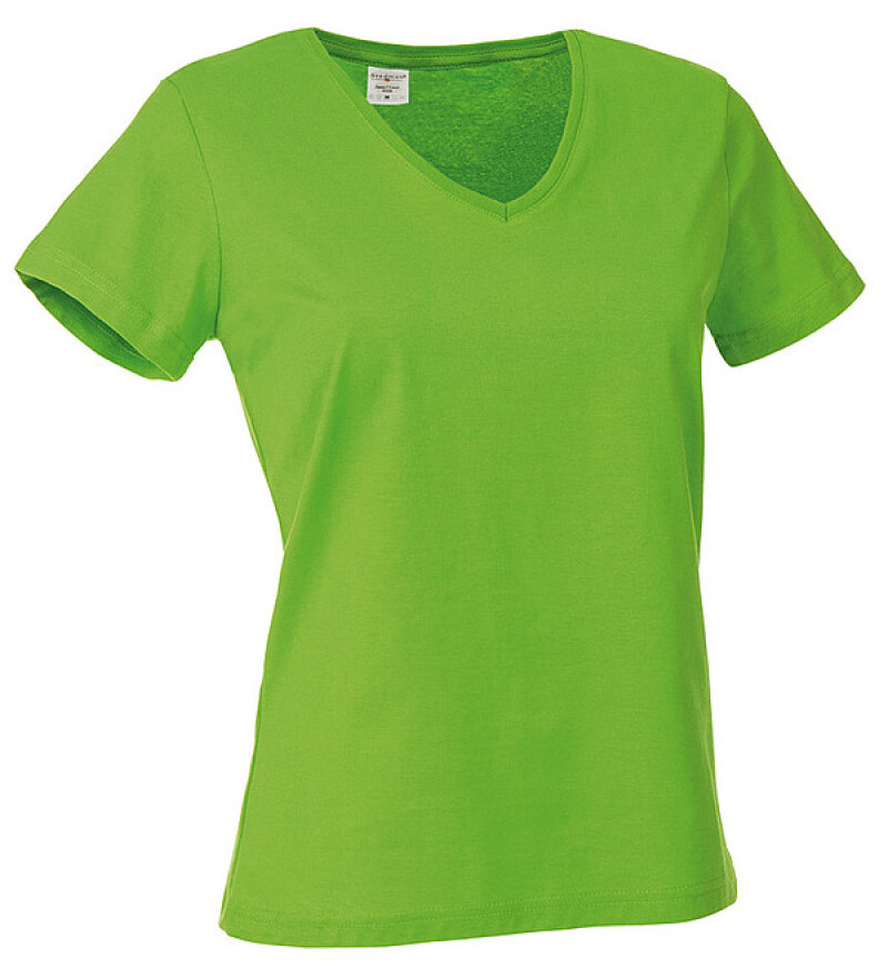 Tričko STEDMAN CLASSIC V-NECK WOMEN jasně zelená M