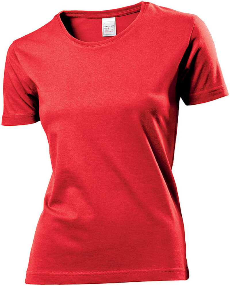 Tričko STEDMAN CLASSIC WOMEN barva červená L