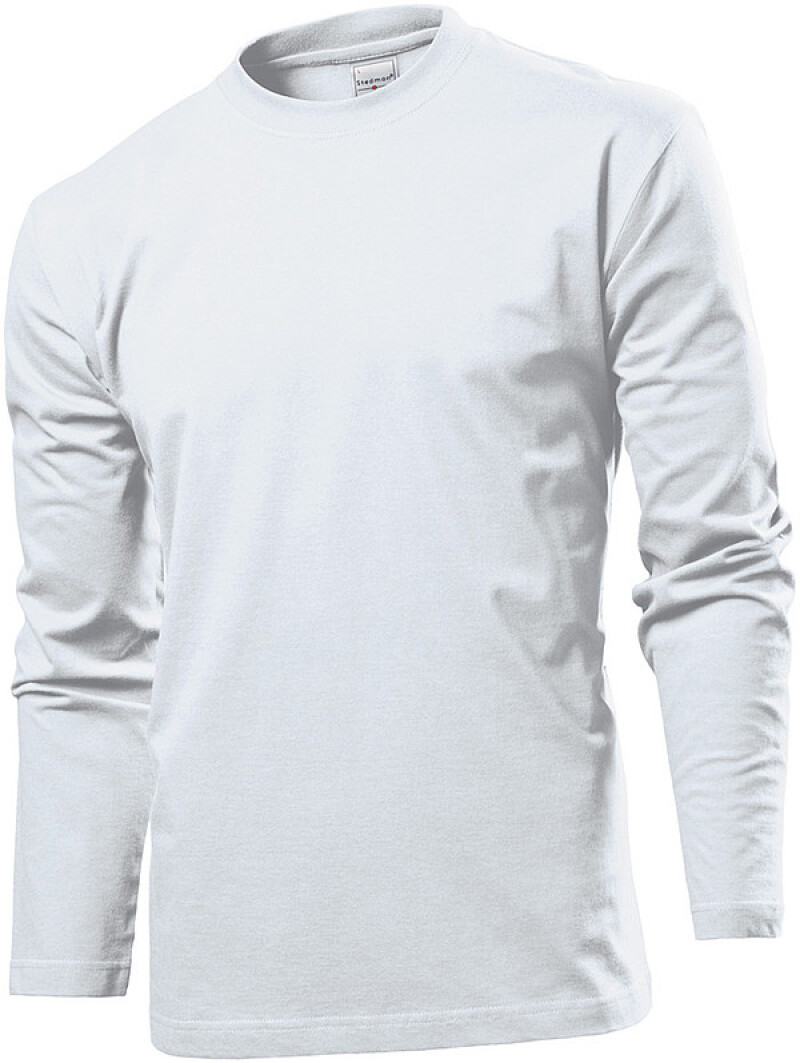 Tričko STEDMAN COMFORT LONG SLEEVE MEN bílá XL