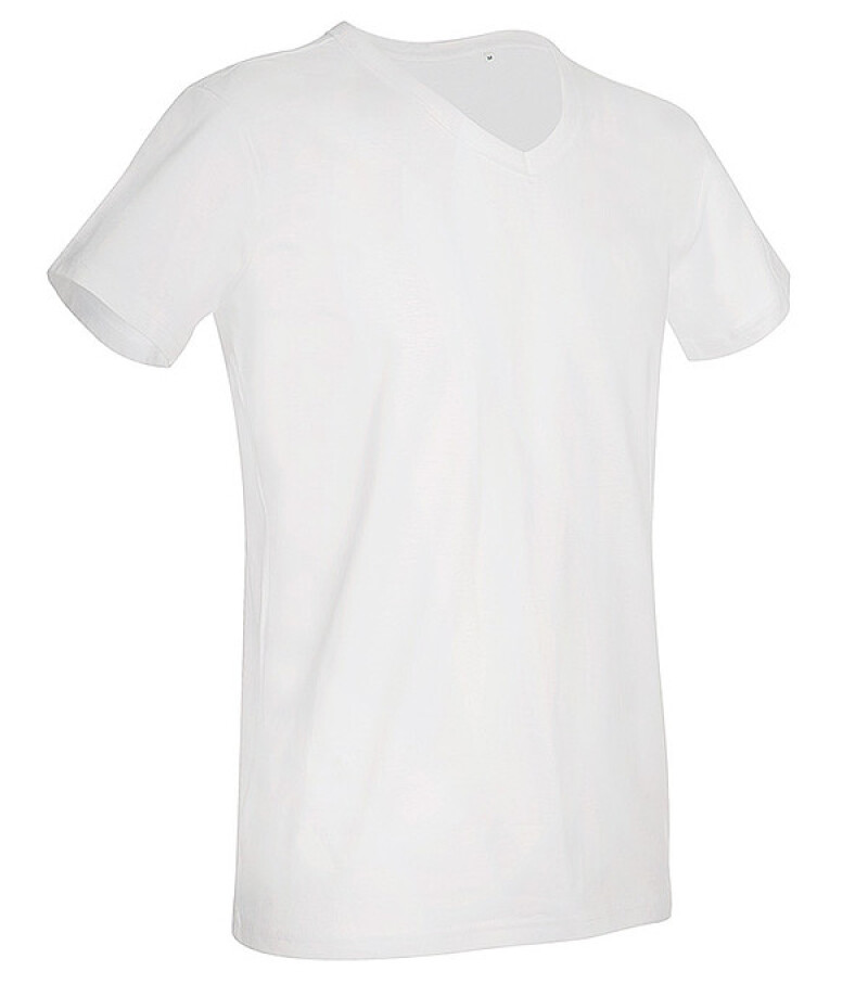 Tričko STEDMAN STARS BEN V-NECK bílá L