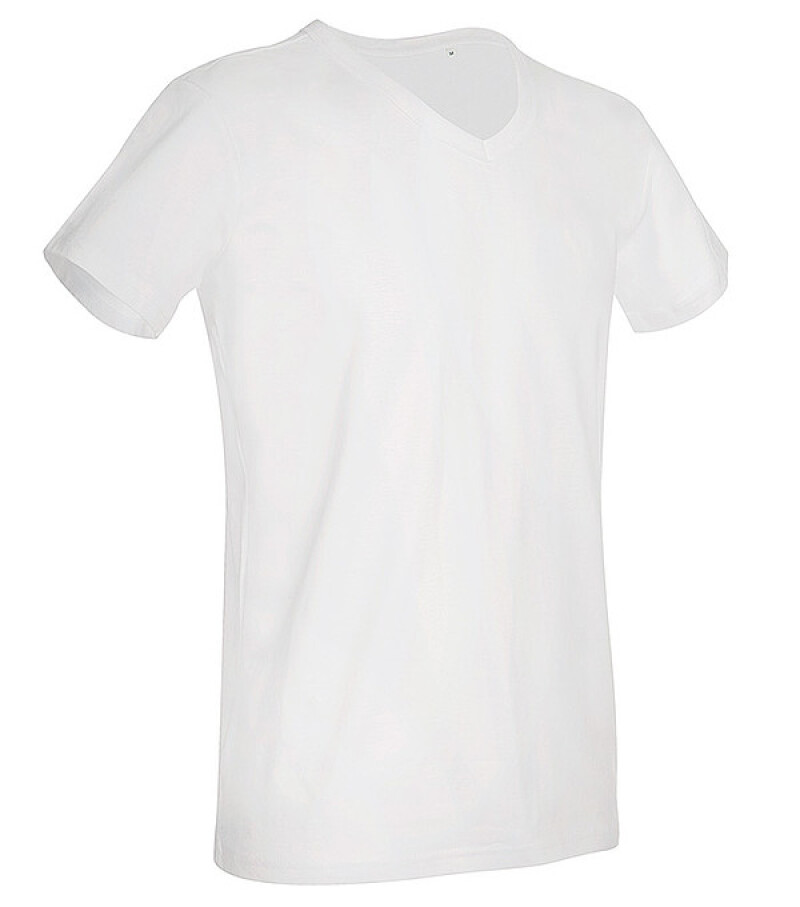 Tričko STEDMAN STARS BEN V-NECK bílá M