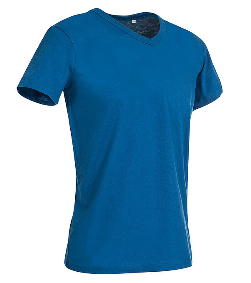 Tričko STEDMAN STARS BEN V-NECK královská modrá XXL