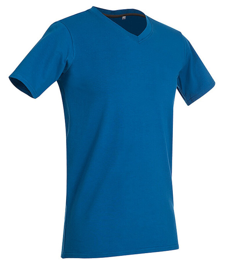 Tričko STEDMAN STARS CLIVE V-NECK královská modrá XL
