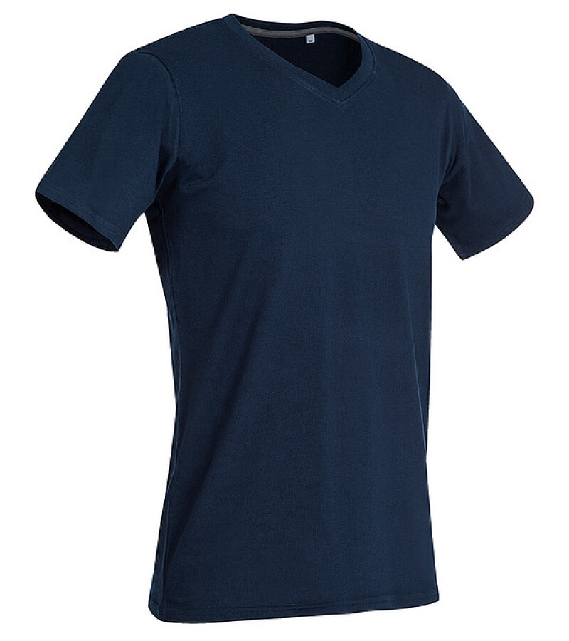 Tričko STEDMAN STARS CLIVE V-NECK tmavě modrá M
