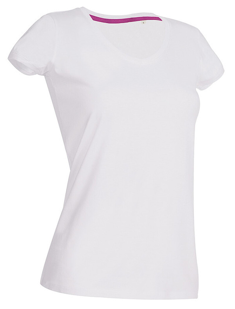 Tričko STEDMAN STARS MEGAN V-NECK bílá XL