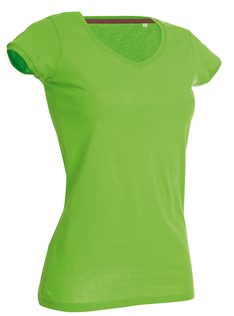 Tričko STEDMAN STARS MEGAN V-NECK světle zelená S