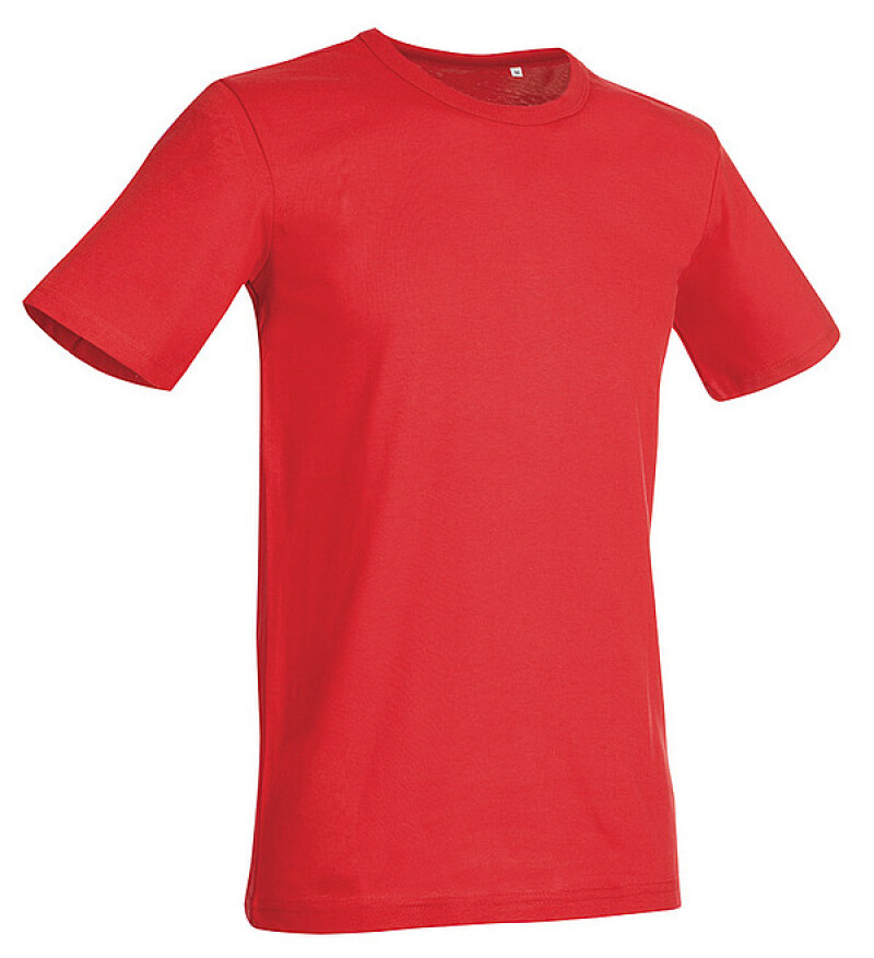 Tričko STEDMAN STARS MORGAN CREW NECK červená M