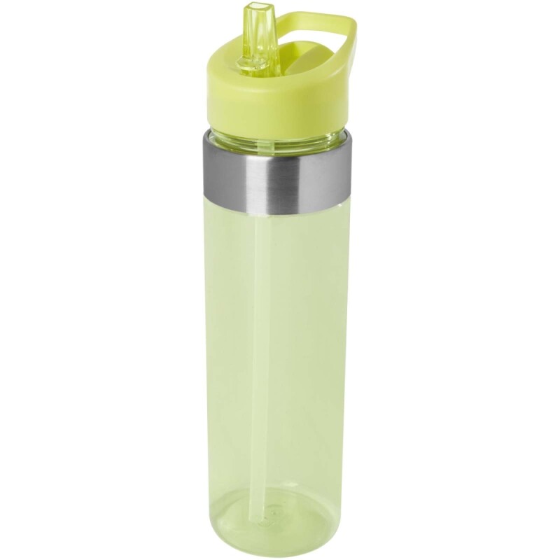 Tritanová láhev s víčkem s hubicí 650ml , zelenožlutá