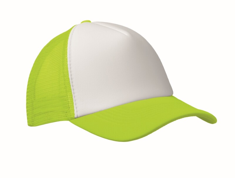 Truckers kšiltovka, fluo žlutá