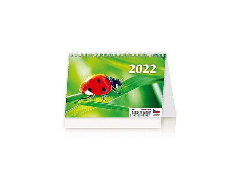 Týdenní "S" 2027, stolní kalendář