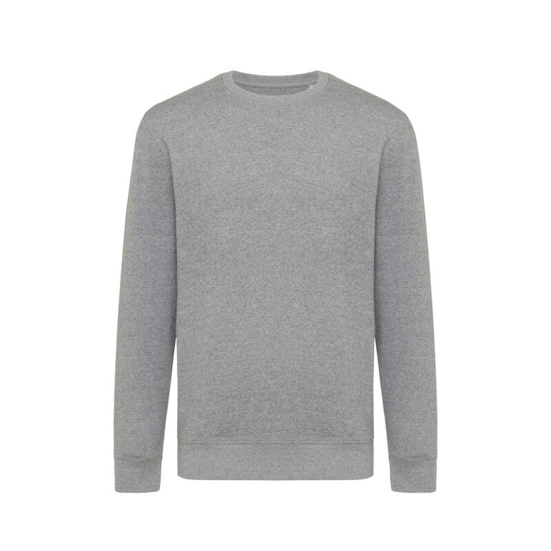 Unisex lehká mikina Iqoniq Etosha, šedý melír, velikost XXS