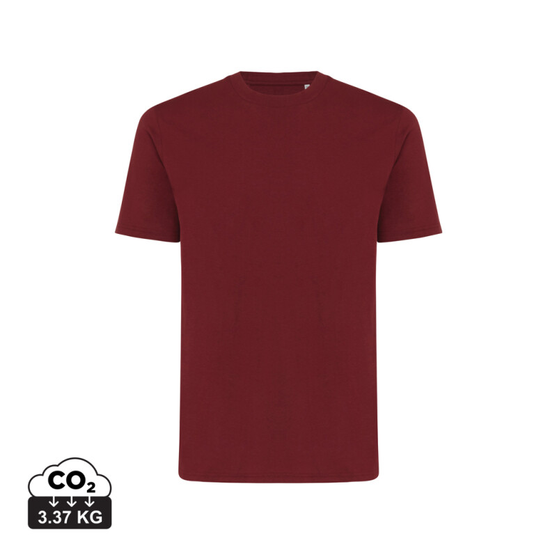 Unisex lehké tričko Iqoniq Sierra, vínově červená, velikost XXS