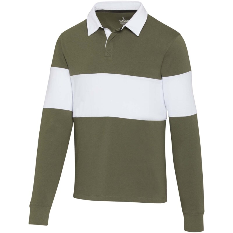Unisex mikina Elevate Clyde, velikost 3XL, zelená/bílá