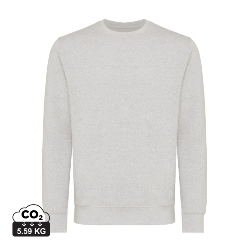 Unisex mikina Iqoniq Etosha, velikost 4XL, světlá šedá
