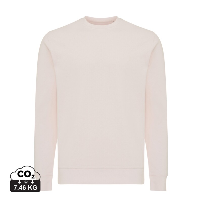 Unisex mikina Iqoniq Etosha, velikost L, světlá růžová
