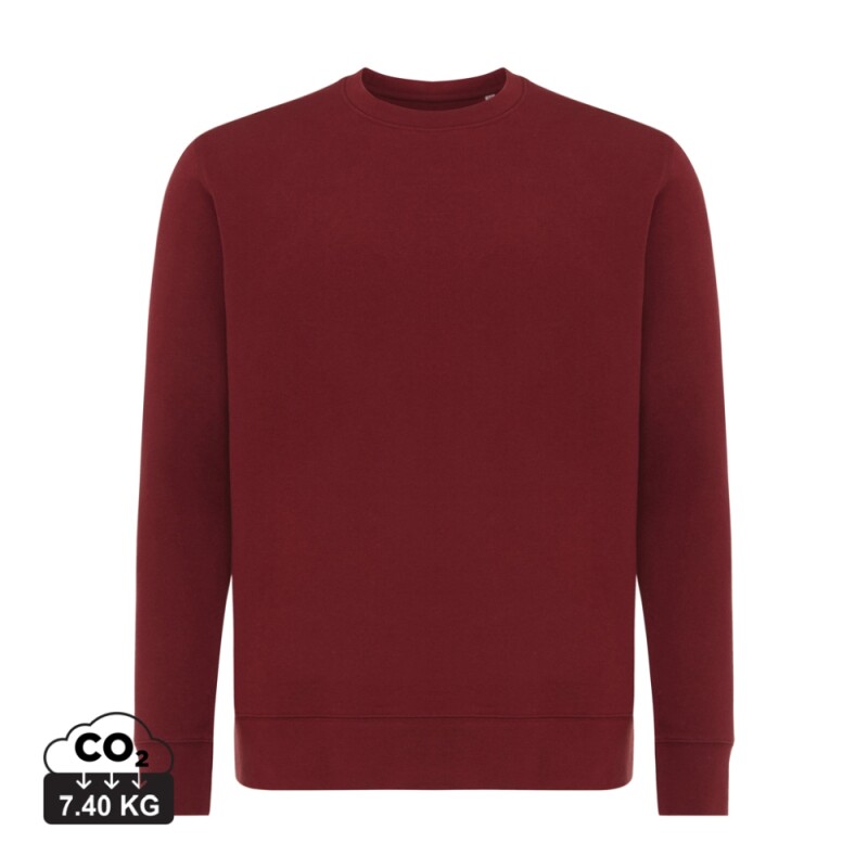 Unisex mikina Iqoniq Etosha, velikost M, vínová
