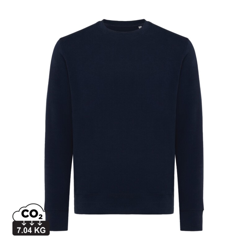 Unisex mikina Iqoniq Etosha, velikost XL, námořní modrá