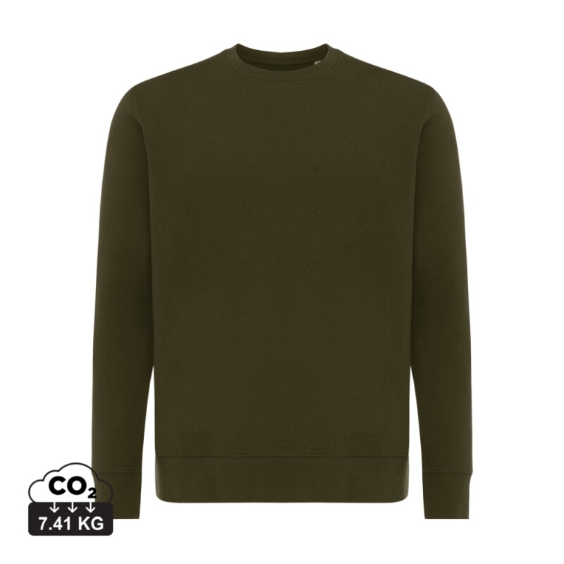 Unisex mikina Iqoniq Etosha, velikost XS, khaki