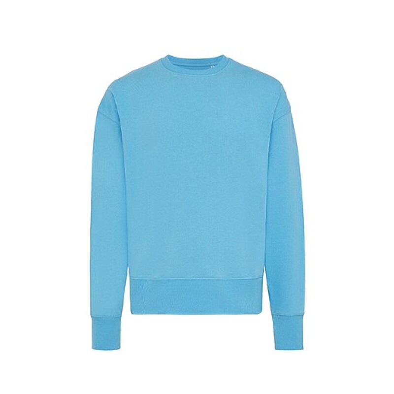 Unisex mikina Iqoniq Kruger z recyklované bavlny, světle modrá, XXXL