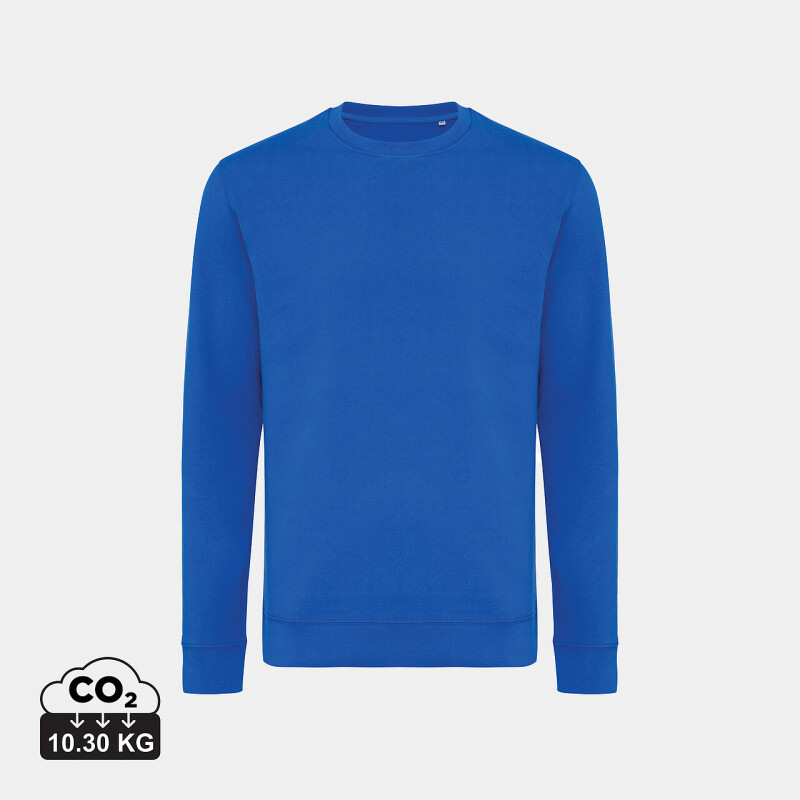 Unisex mikina IQONIQ Zion, velikost XXS, královská modrá