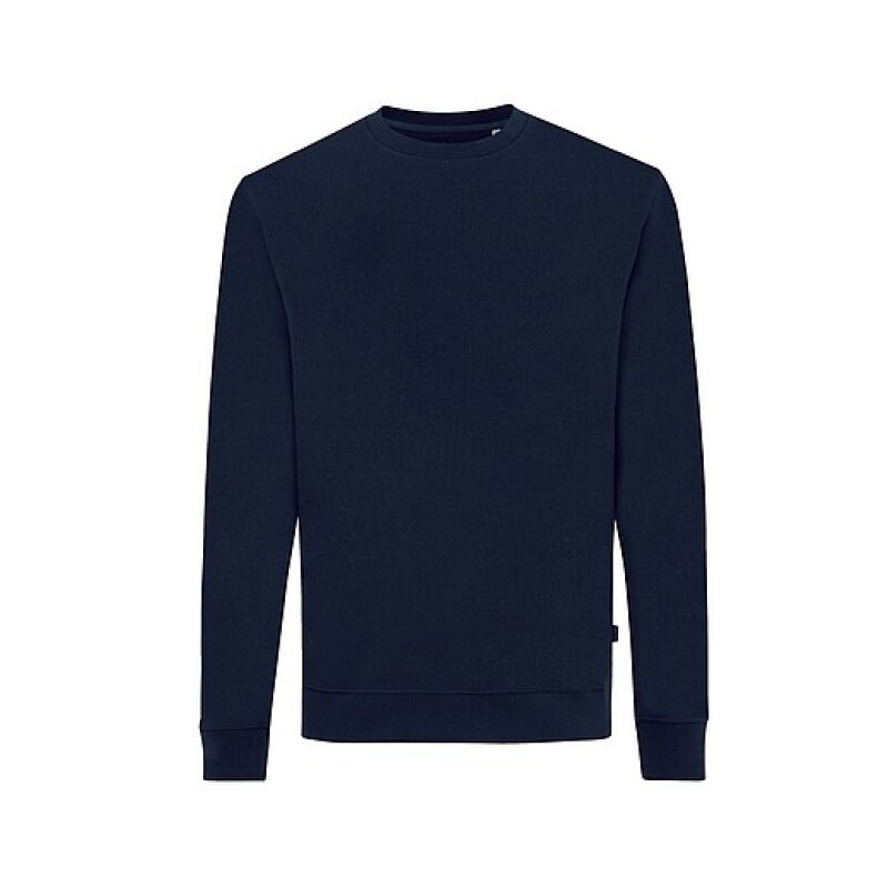 Unisex mikina Iqoniq Zion z recyklované bavlny, námořní modrá, XL