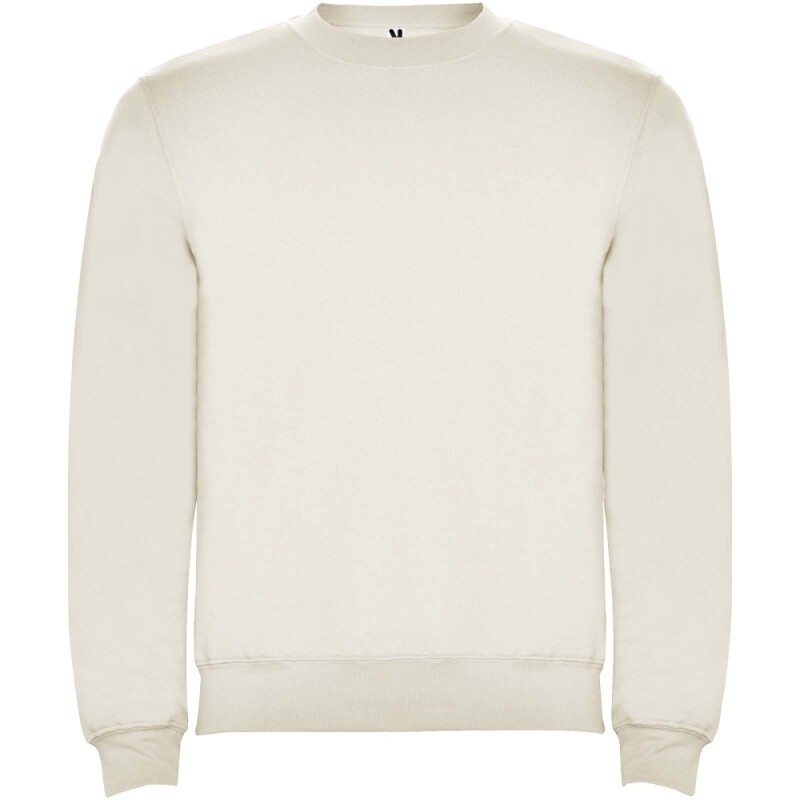 Unisex mikina Roly Clasica, velikost XS, krémová bílá