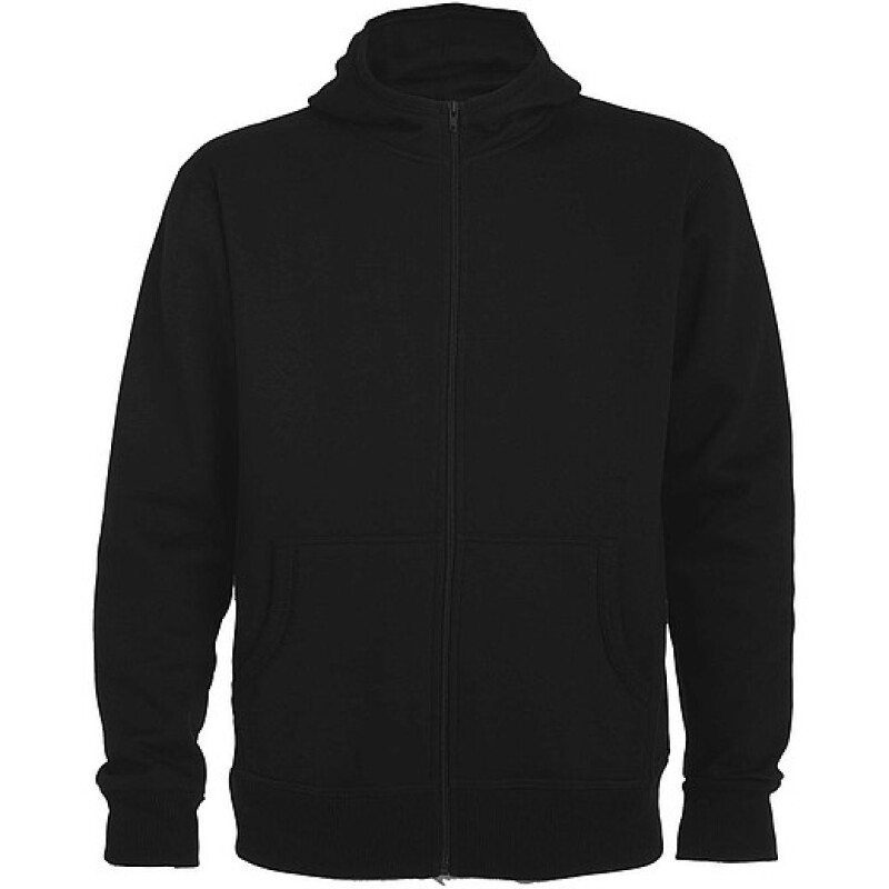 Unisex mikina s kapucí,ROLY MONTBLANC, černá, vel. 2XL