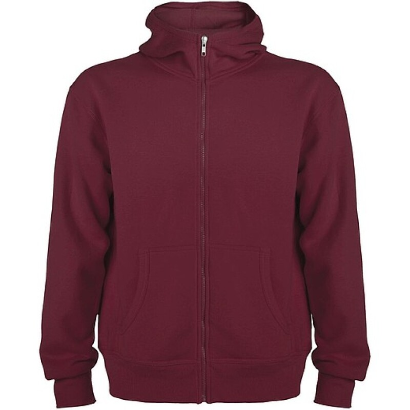 Unisex mikina s kapucí,ROLY MONTBLANC, purpurová, vel. M