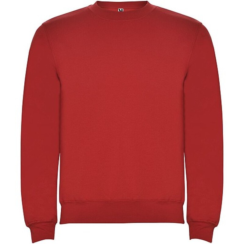 Unisex mikina s kulatým výstřihem, ROLY CLASICA, červená, vel. XL