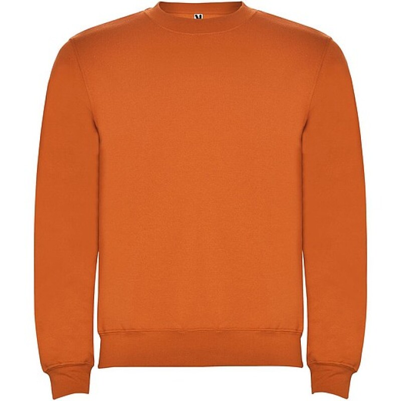 Unisex mikina s kulatým výstřihem, ROLY CLASICA, oranžová, vel. 2XL