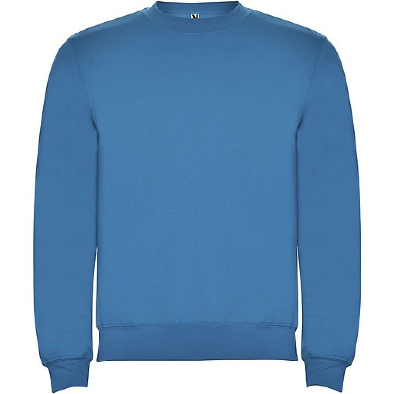 Unisex mikina s kulatým výstřihem ROLY CLASICA, nebeská modrá, 3XL
