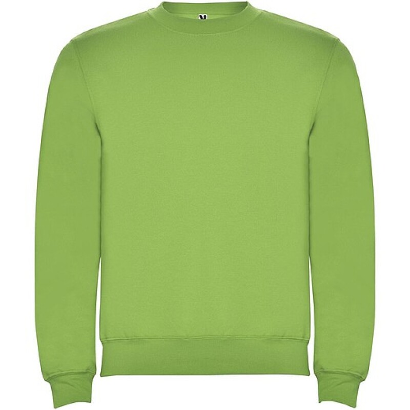 Unisex mikina s kulatým výstřihem, ROLY CLASICA, světle zelená, vel. M