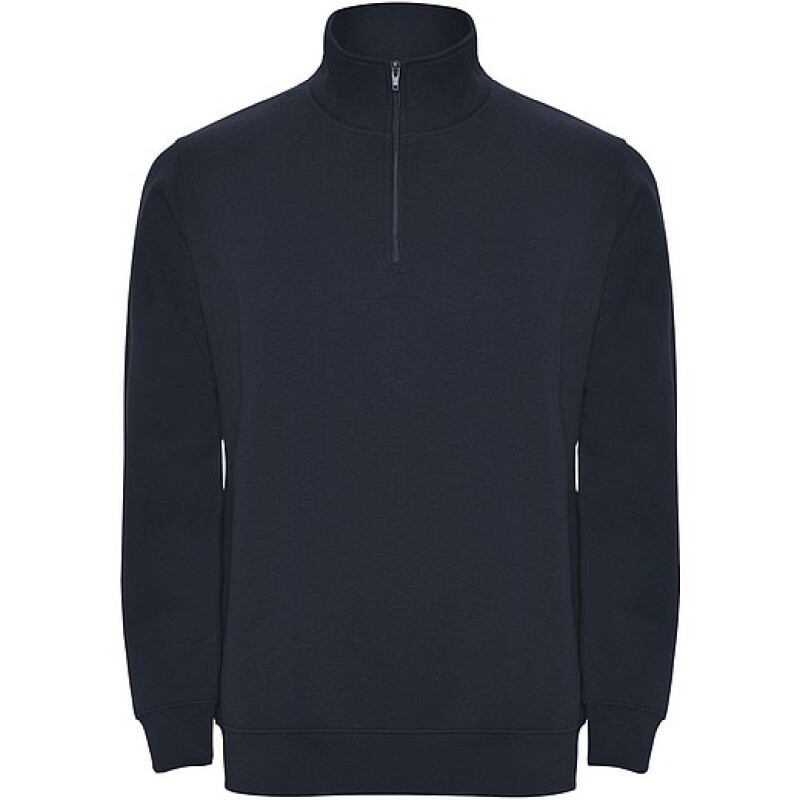 Unisex mikina se čtvrtkovým zipem, ROLY ANETO, navy, vel. XL