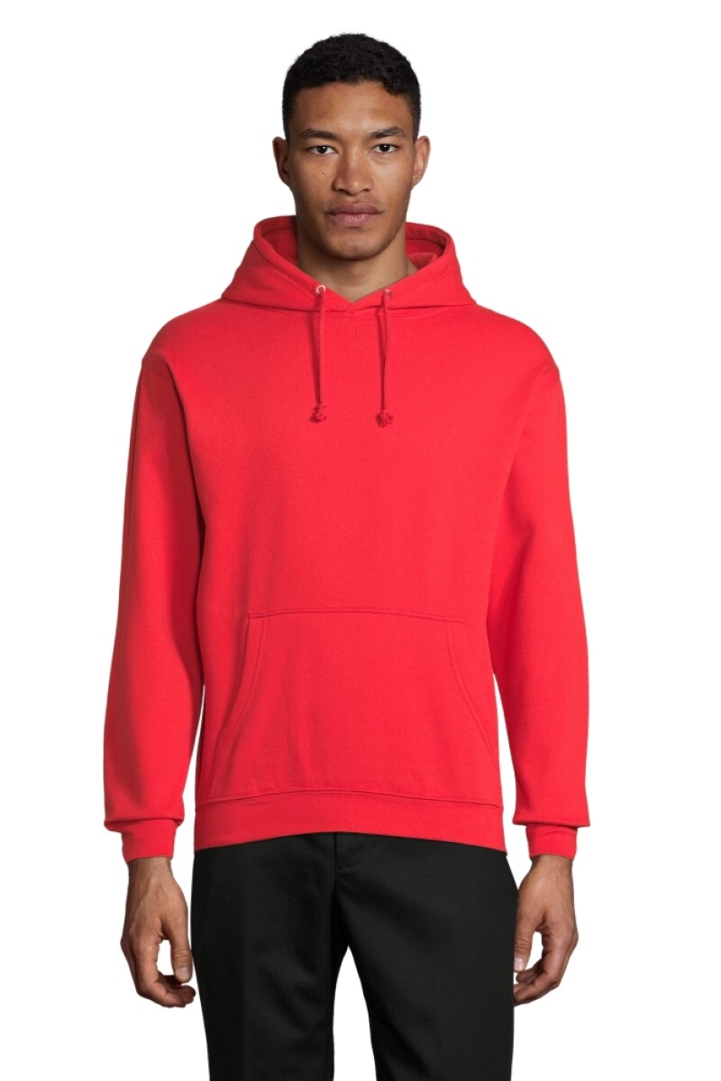 Unisex mikina SOLS CONDOR, červená, velikost S